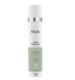 Crème Fluide Épure Oxalia, soin matifiant peaux mixtes 50 ml