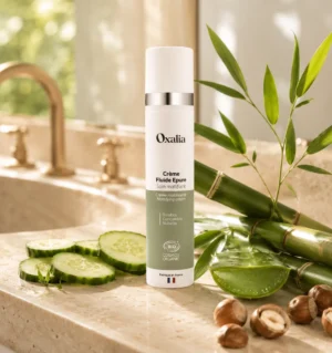 Crème Fluide Épure Oxalia en situation — Coeuroline, institut à La Seyne-sur-Mer