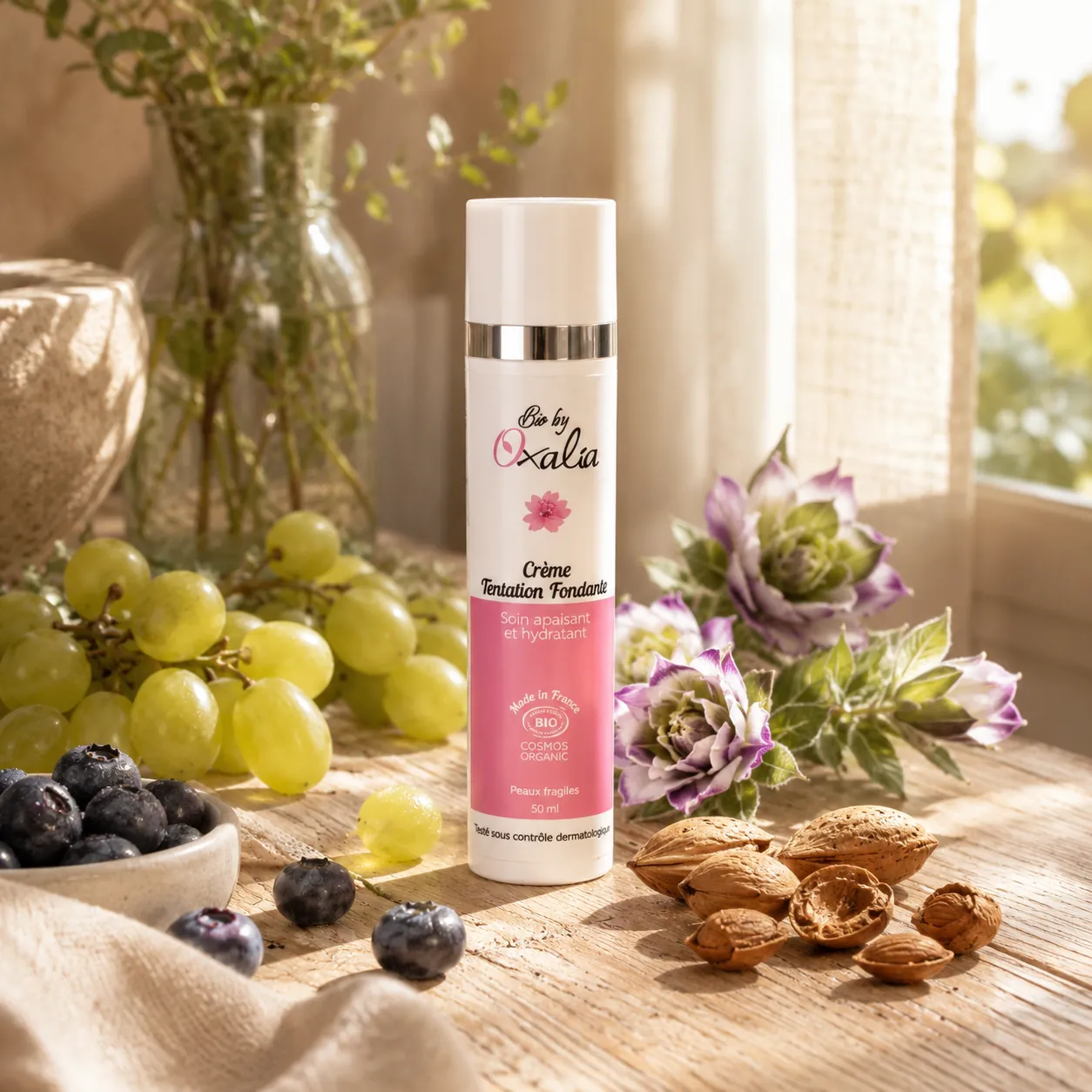 Crème Tentation Fondante Oxalia en situation — Coeuroline, institut à La Seyne-sur-Mer