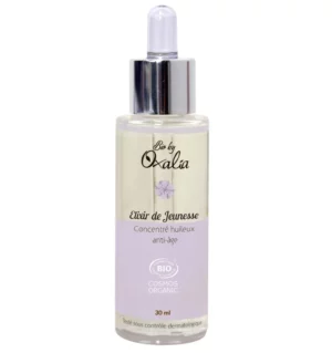 Élixir de Jeunesse Oxalia, sérum huileux anti-âge pour le visage et le gua sha