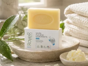 Savon à la bave d'escargot RoyeR en situation — Coeuroline, institut à La Seyne-sur-Mer